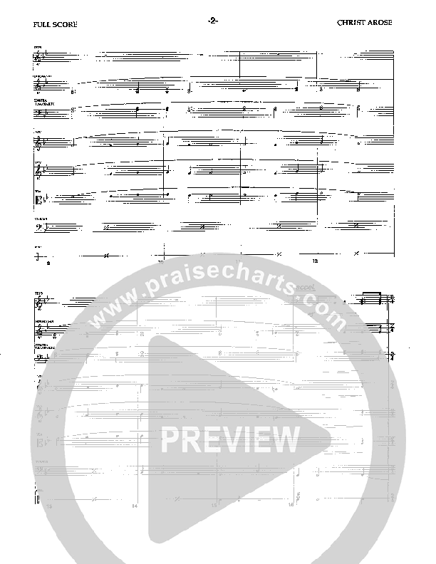 Christ Arose (Instrumental) Orchestration (Camp Kirkland)