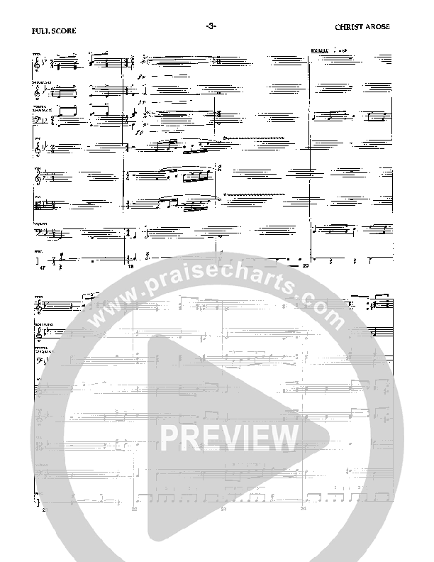 Christ Arose (Instrumental) Orchestration (Camp Kirkland)