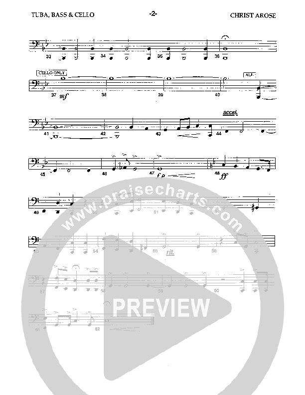 Christ Arose (Instrumental) Tuba (Camp Kirkland)