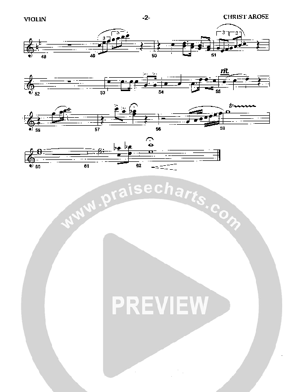 Christ Arose (Instrumental) Violins (Camp Kirkland)