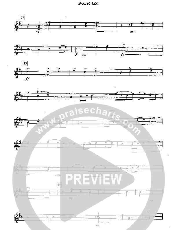 Fairest Lord Jesus (Instrumental) Alto Sax (Camp Kirkland)