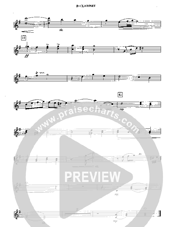 Fairest Lord Jesus (Instrumental) Clarinet (Camp Kirkland)