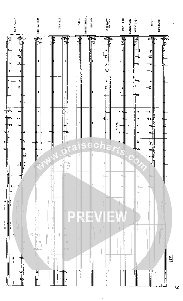 Fairest Lord Jesus (Instrumental) Conductor's Score (Camp Kirkland)