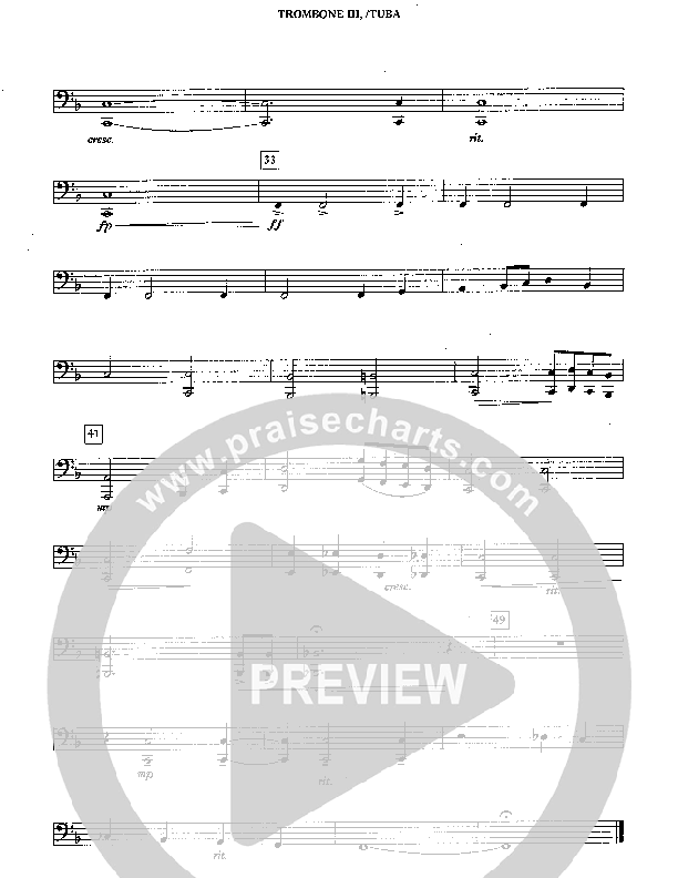 Fairest Lord Jesus (Instrumental) Trombone 3/Tuba (Camp Kirkland)