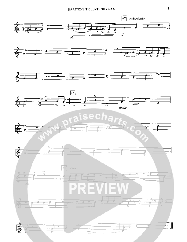 Joyful Joyful We Adore Thee (Instrumental) Tenor Sax/Baritone T.C. (Camp Kirkland)