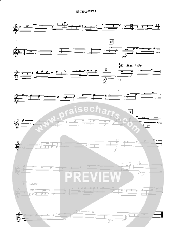 Joyful Joyful We Adore Thee (Instrumental) Trumpet 1 (Camp Kirkland)