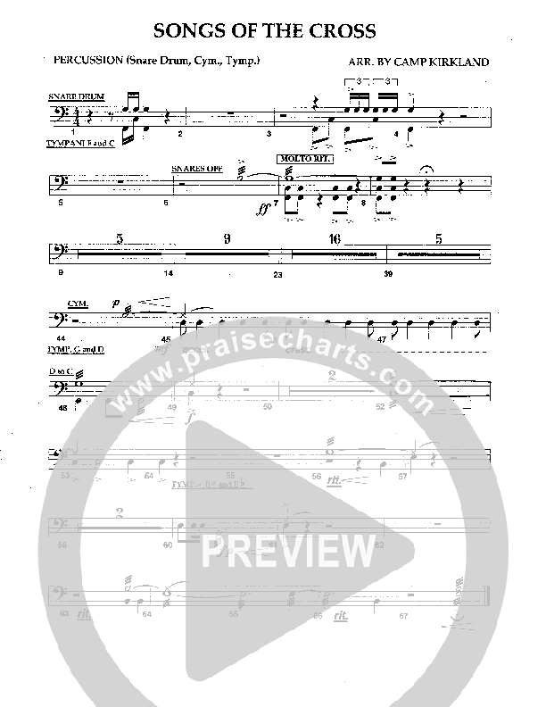 Songs Of The Cross Percussion (Camp Kirkland)