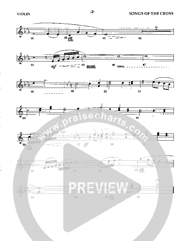 Songs Of The Cross Violins (Camp Kirkland)