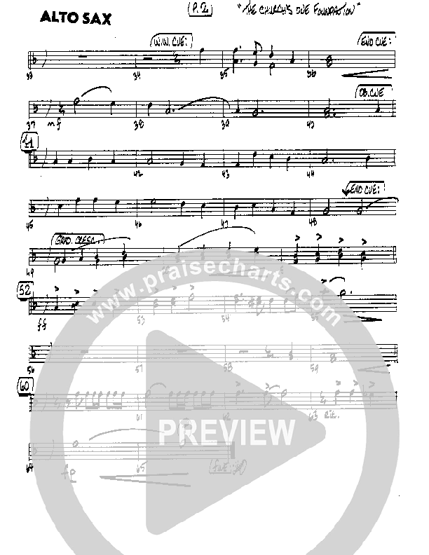 The Church's One Foundation Alto Sax (Camp Kirkland)