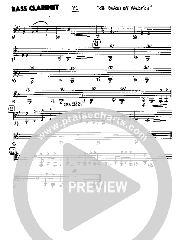 The Church's One Foundation Bass Clarinet (Camp Kirkland)