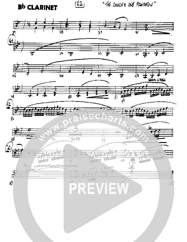 The Church's One Foundation Clarinet (Camp Kirkland)