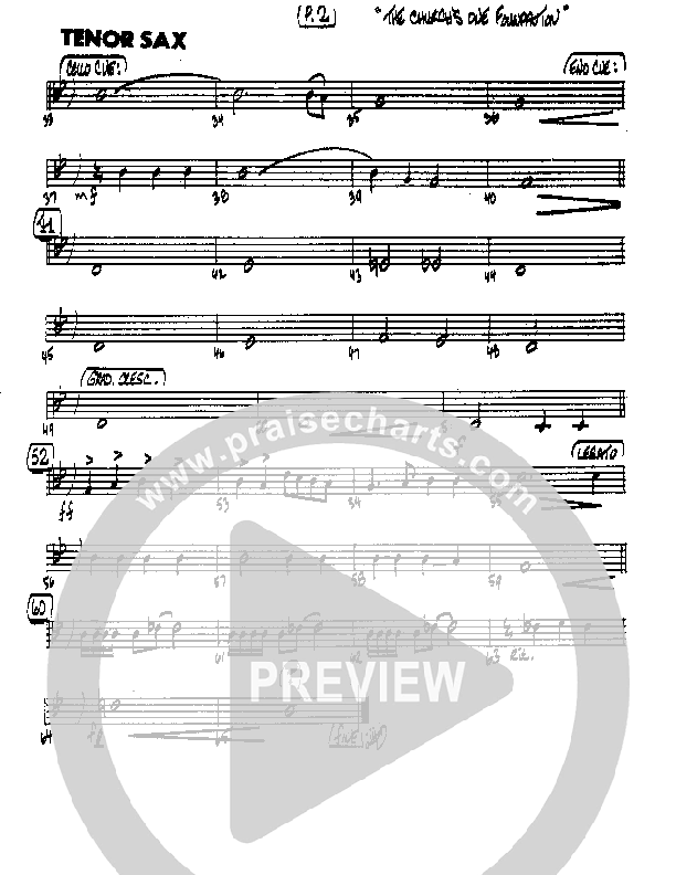 The Church's One Foundation Tenor Sax 2 (Camp Kirkland)