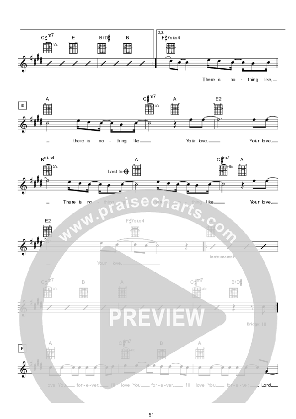 There Is Nothing Like Lead Sheet (Hillsong UNITED)