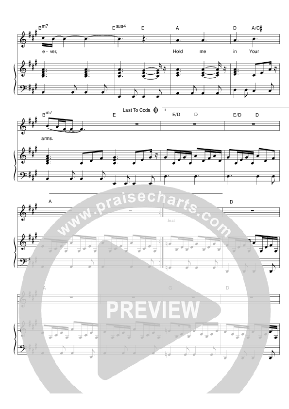 Stay Lead & Piano (Hillsong Worship)