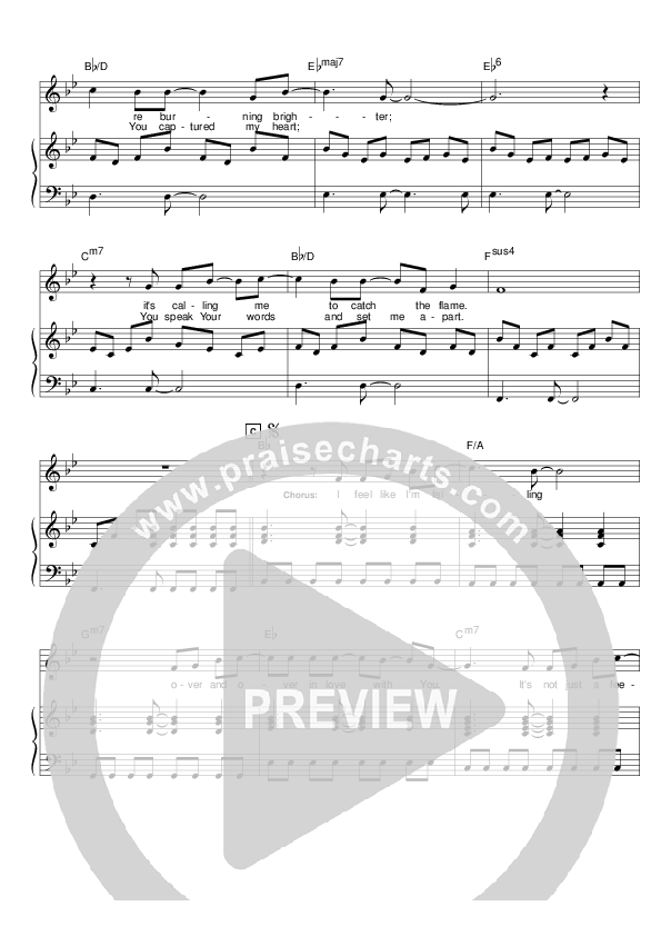 I Feel Like I'm Falling Lead & Piano (Hillsong Worship)