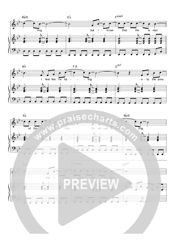 I Feel Like I'm Falling Lead & Piano (Hillsong Worship)