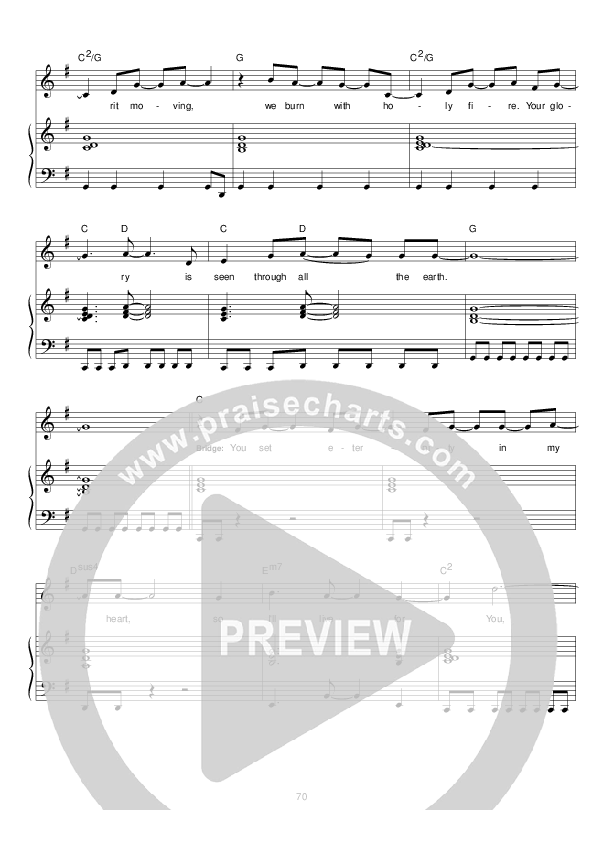 Here To Eternity Lead & Piano (Hillsong Worship)