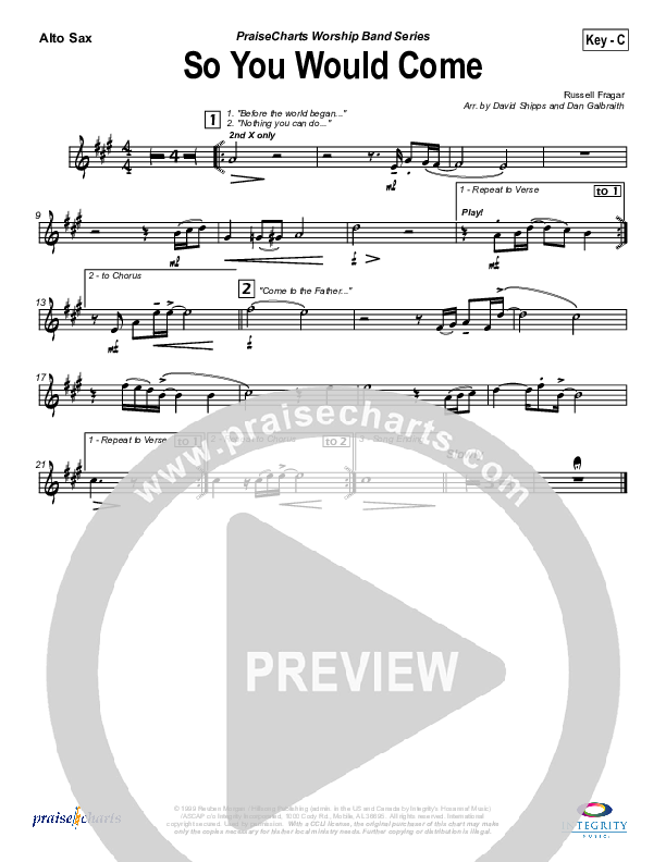 So You Would Come Wind Pack (Hillsong Worship)