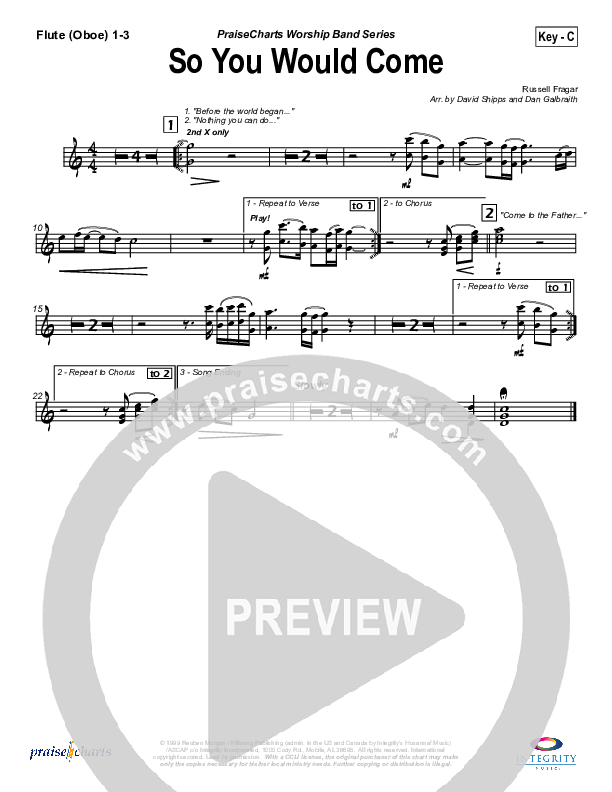 So You Would Come Wind Pack (Hillsong Worship)