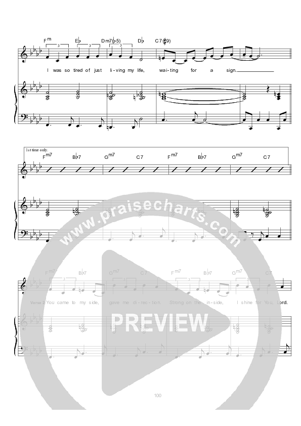 All I Do Lead & Piano (Hillsong Worship)