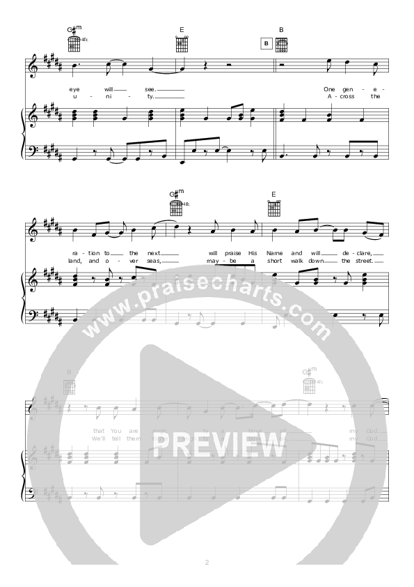 You Are Good Lead & Piano (Hillsong Kids)