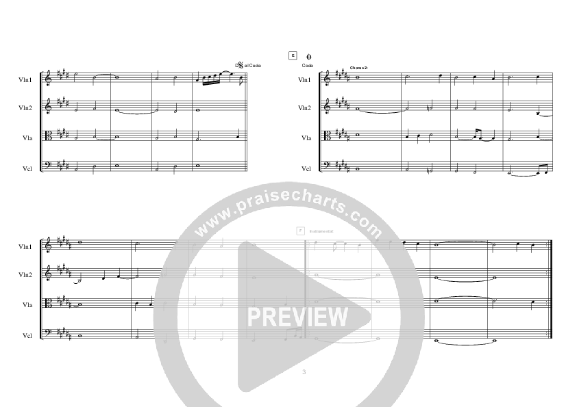 All For Love String Ensemble (Hillsong Worship)