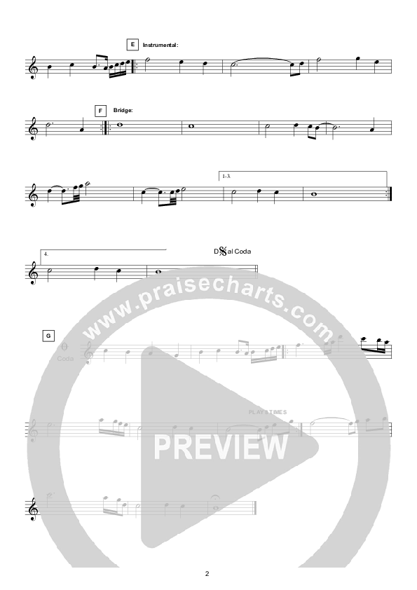 Wonderful God Violin 1 (Hillsong Worship)