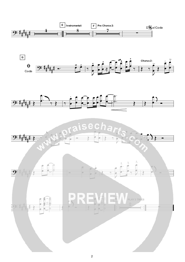 Yours Is The Kingdom Double Bass (Hillsong Worship)