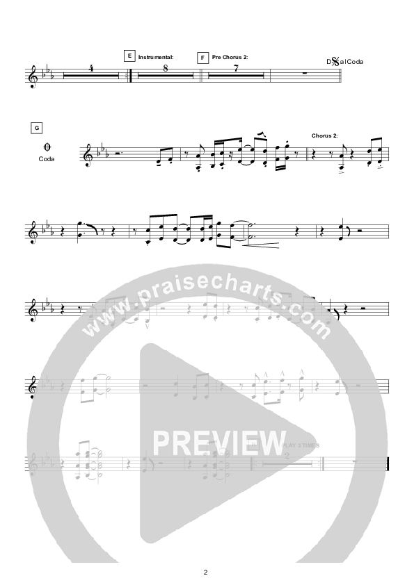 Yours Is The Kingdom Eb Instruments (Hillsong Worship)