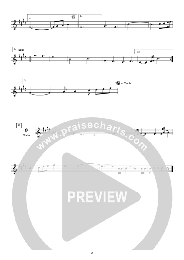 Lord Of Lords Violin 1 (Hillsong Worship)