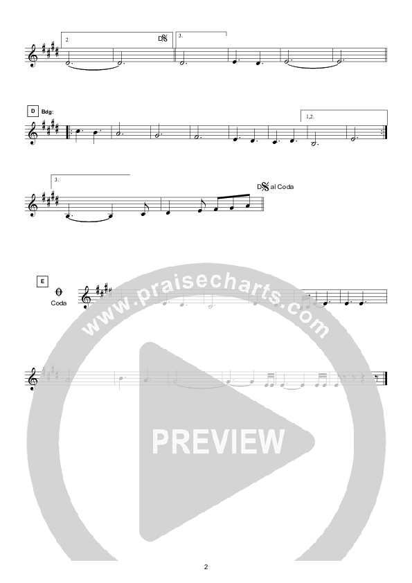 Lord Of Lords Violin 2 (Hillsong Worship)