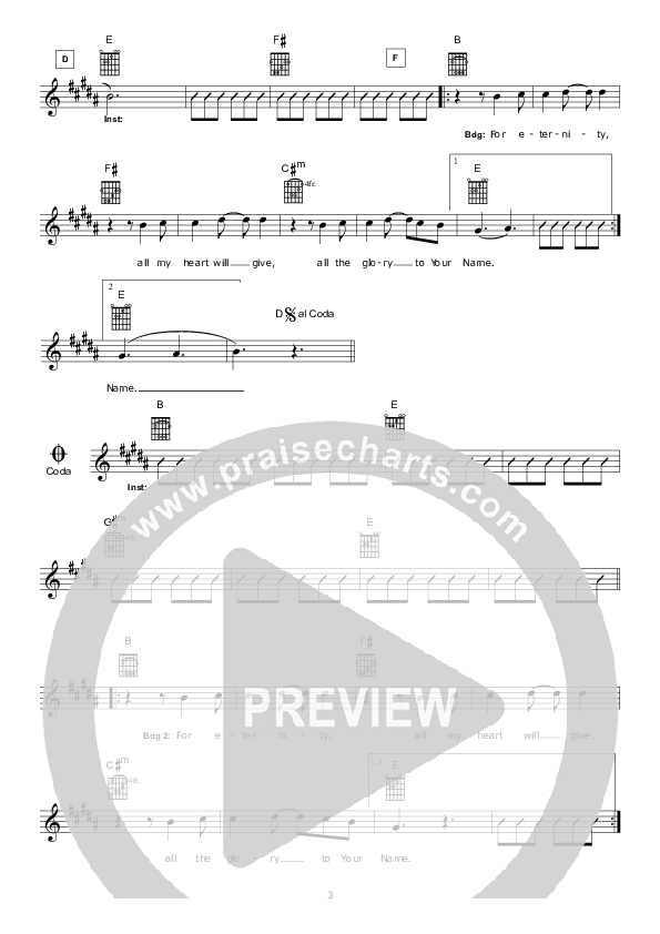 You Hold Me Now Lead Sheet (Hillsong Worship)