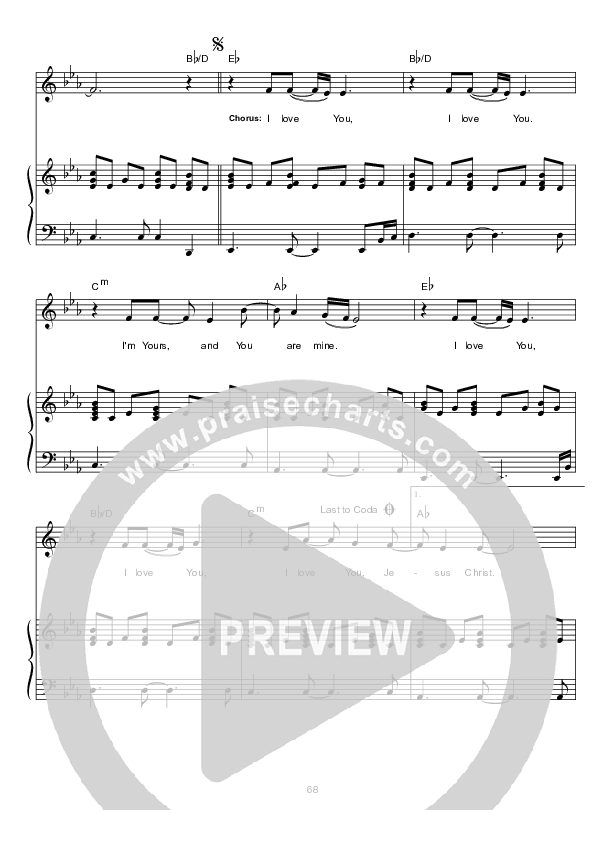 Love Song Lead & Piano (Hillsong Worship)