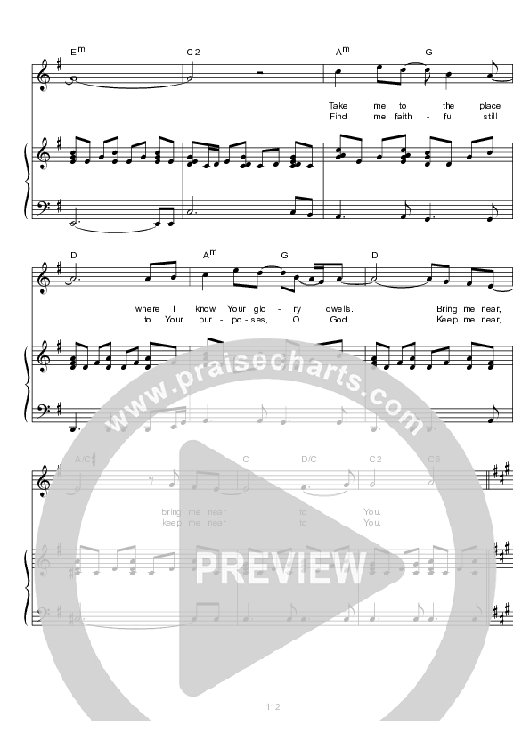 Search Me O God Lead & Piano (Hillsong Worship)