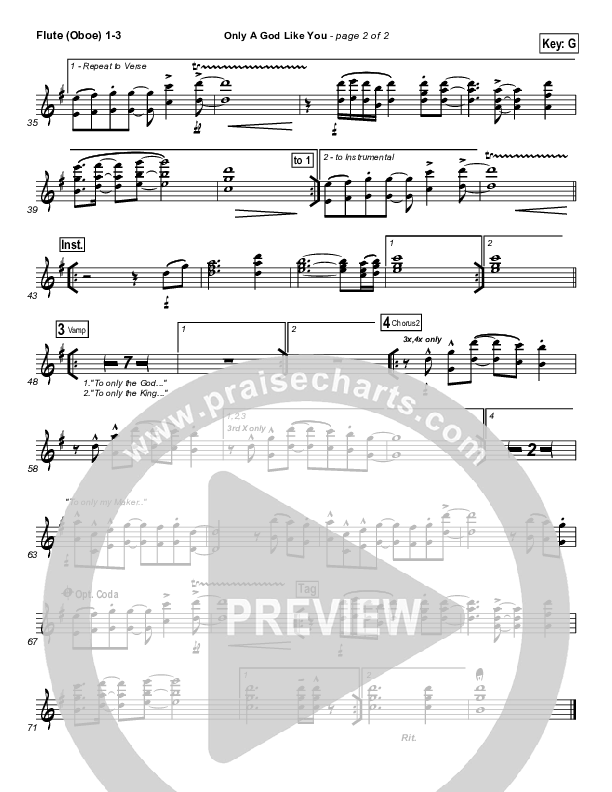 Only A God Like You Wind Pack (Tommy Walker)