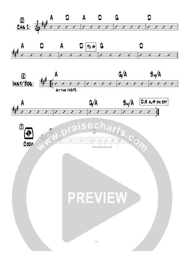 Light Chord Chart (Hillsong UNITED)