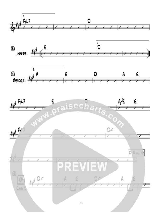 Shine For You Chord Chart (Hillsong UNITED)