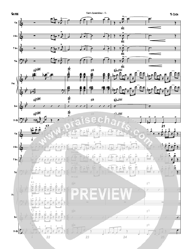 Just A Closer Walk (Instrumental) Conductor's Score (Brad Henderson)