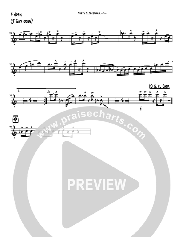 Just A Closer Walk (Instrumental) French Horn (Brad Henderson)