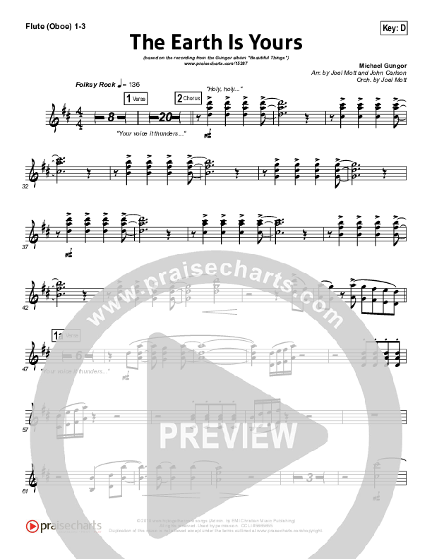 The Earth Is Yours Wind Pack (Gungor)