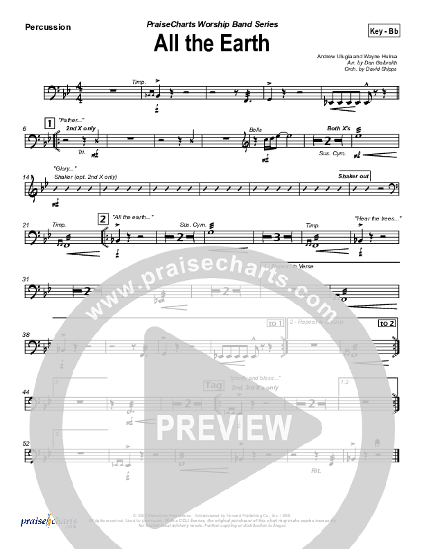 All The Earth Percussion (Parachute Band)