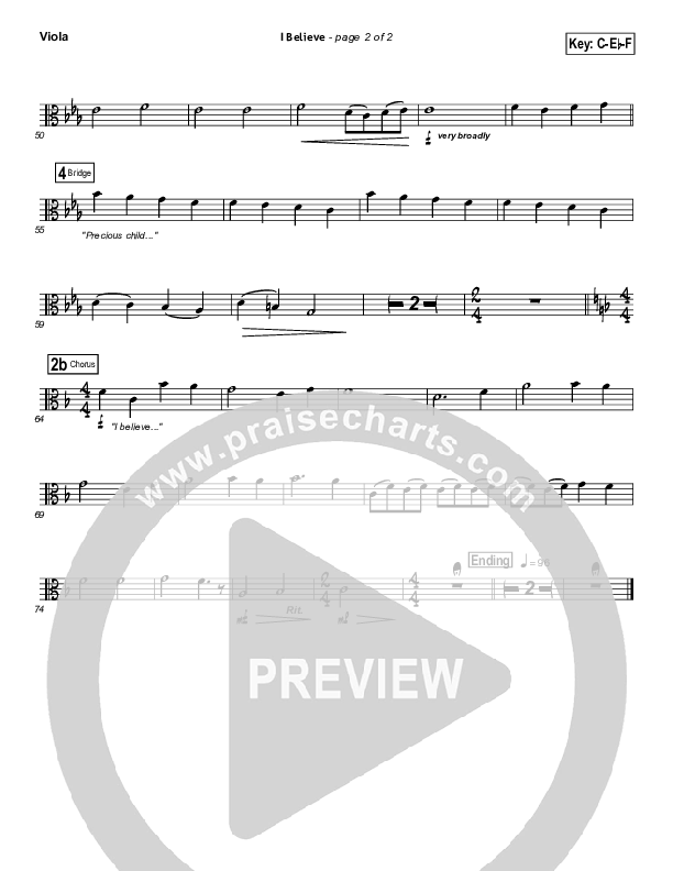 I Believe Viola (Natalie Grant)