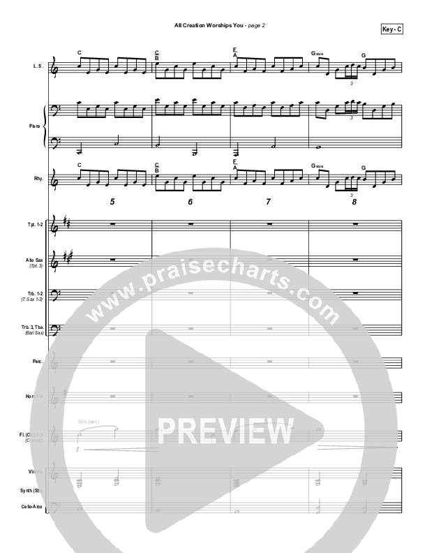 All Creation Worships You Conductor's Score (Kirk Dearman)