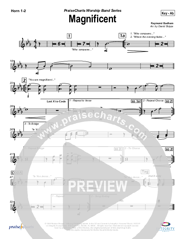 Magnificent Brass Pack (Hillsong Worship)