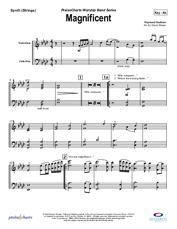 Magnificent Synth Strings (Hillsong Worship)