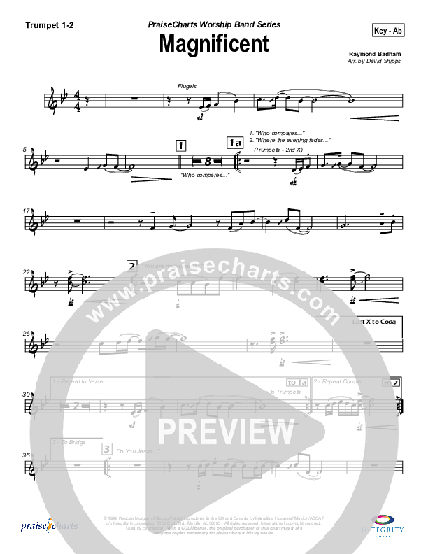 Magnificent Brass Pack (Hillsong Worship)