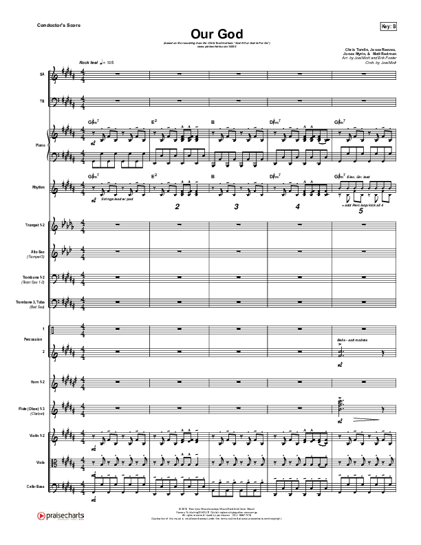Our God Orchestration (Chris Tomlin)