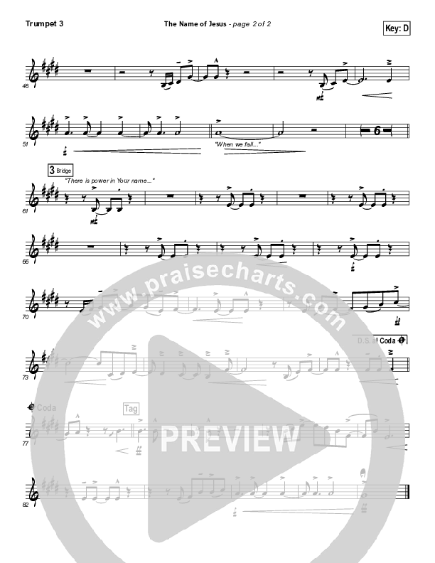 The Name Of Jesus Trumpet 3 (Chris Tomlin)