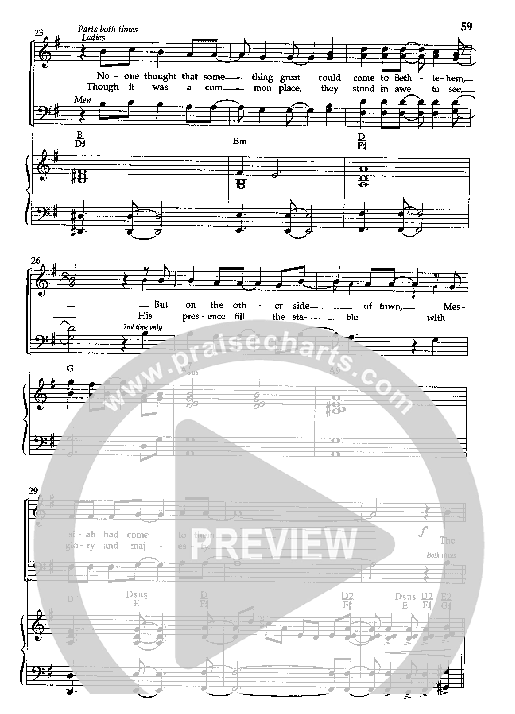 The Stable Became A Palace Piano/Vocal (Geron Davis)