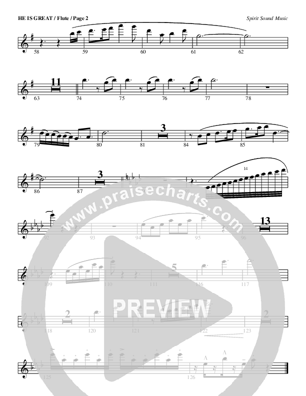 He Is Great Flute (Geron Davis)